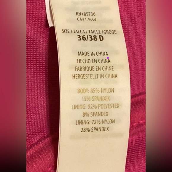 Size 12-14 36D-38D COCO REEF Barbiecore Bikini top Metallic Bronze large NWT New - Picture 10 of 13